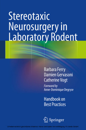 Stereotaxic Neurosurgery in Laboratory Rodent