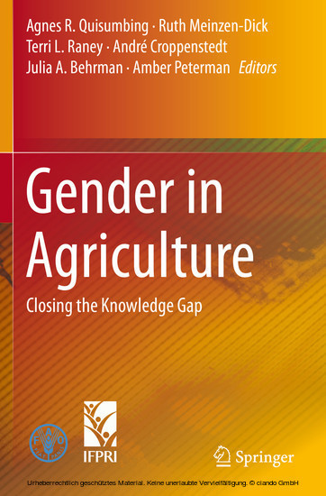 Gender in Agriculture main product photo