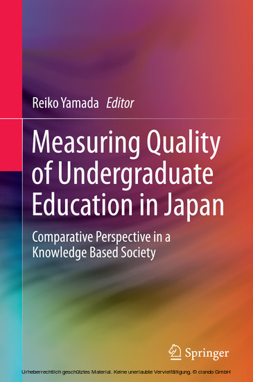 Measuring Quality of Undergraduate Education in Japan main product photo