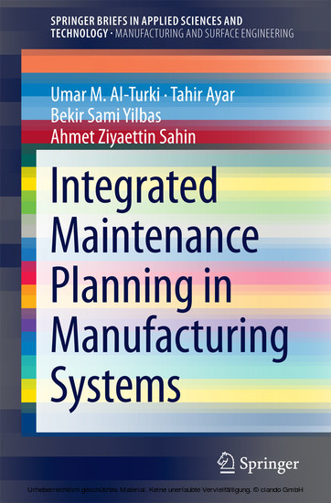 Integrated Maintenance Planning in Manufacturing Systems main product photo