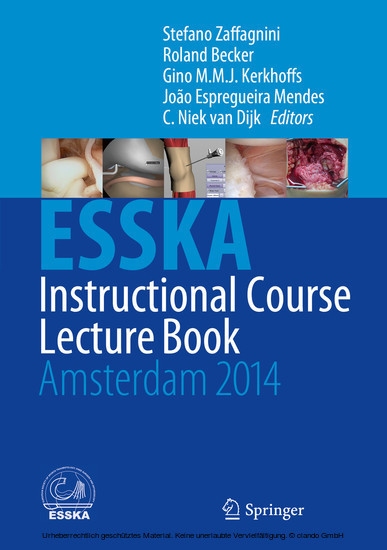 ESSKA Instructional Course Lecture Book main product photo