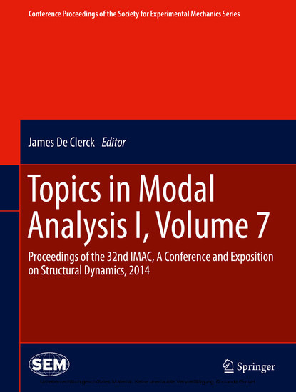 Topics in Modal Analysis I, Volume 7 main product photo