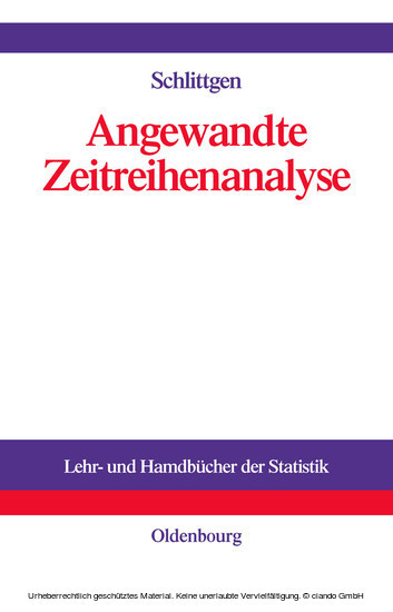 Angewandte Zeitreihenanalyse mit R main product photo
