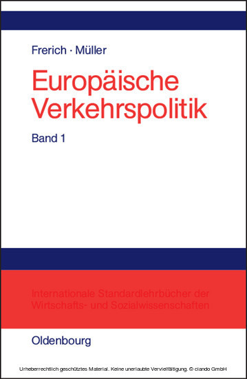 Politisch-ökonomische Rahmenbedingungen, Verkehrsinfrastrukturpolitik main product photo