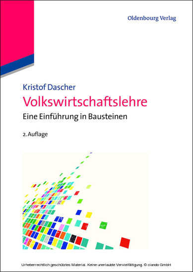 Volkswirtschaftslehre main product photo