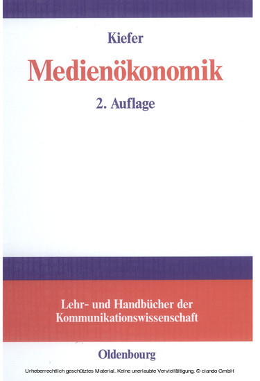 Medienökonomik main product photo