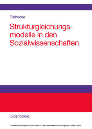 Strukturgleichungsmodelle in den Sozialwissenschaften