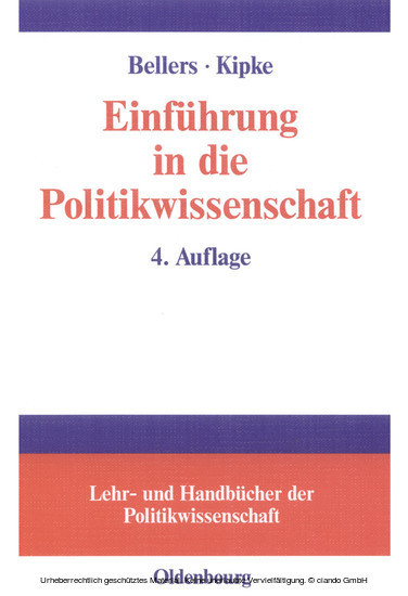 Einführung in die Politikwissenschaft main product photo