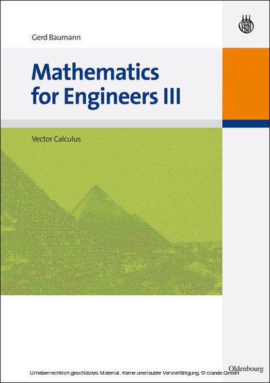 Mathematics for Engineers III main product photo