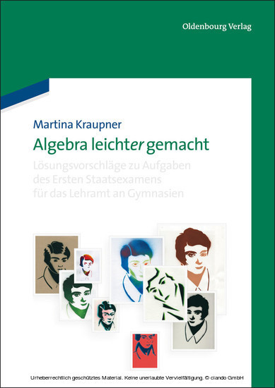 Algebra leicht(er) gemacht main product photo