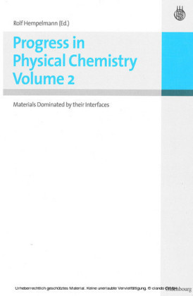 Progress in Physical Chemistry Vol.2