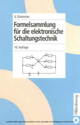 Formelsammlung für die elektronische Schaltungstechnik