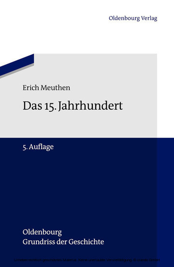 Das 15. Jahrhundert main product photo