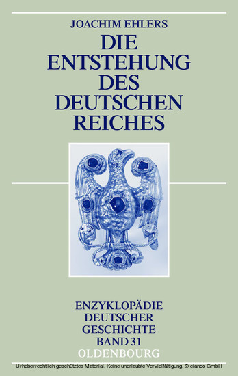 Die Entstehung des Deutschen Reiches main product photo