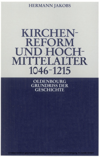 Kirchenreform und Hochmittelalter 1046-1215 main product photo