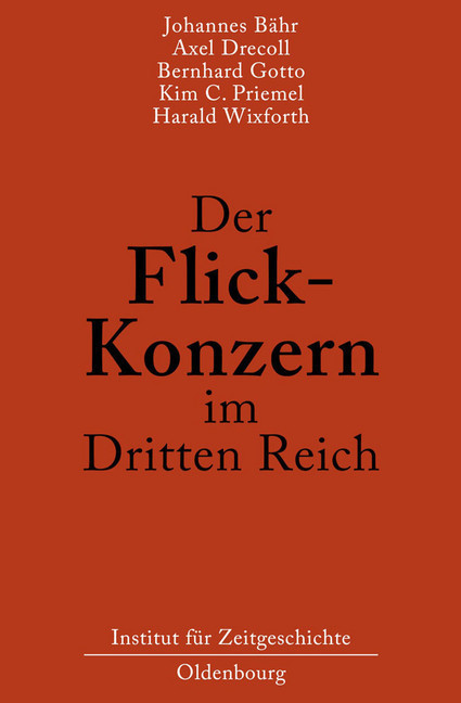 Der Flick-Konzern im Dritten Reich main product photo