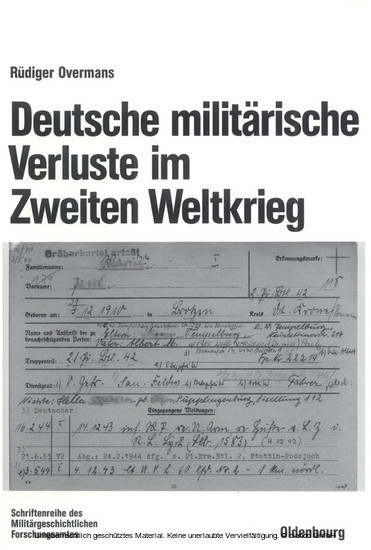 Deutsche militärische Verluste im Zweiten Weltkrieg main product photo