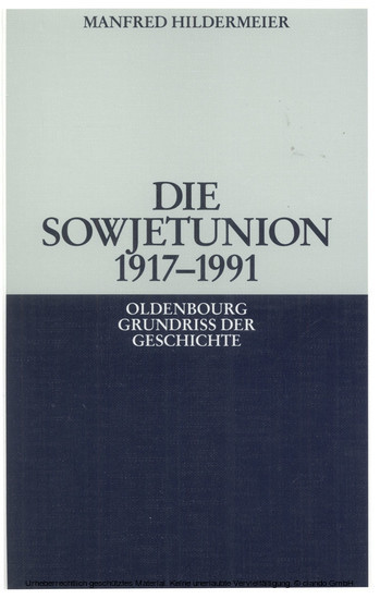 Die Sowjetunion 1917-1991 main product photo
