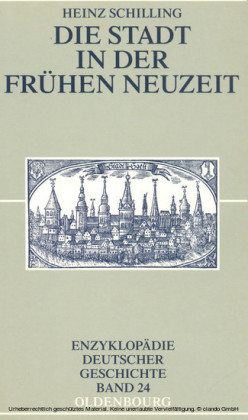 Die Stadt in der Frühen Neuzeit