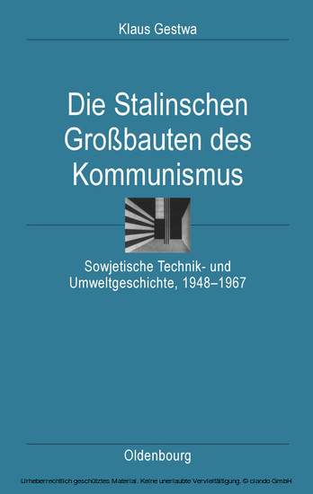 Die Stalinschen Großbauten des Kommunismus main product photo