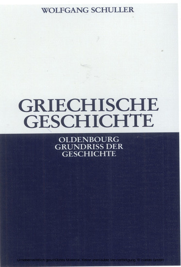 Griechische Geschichte main product photo