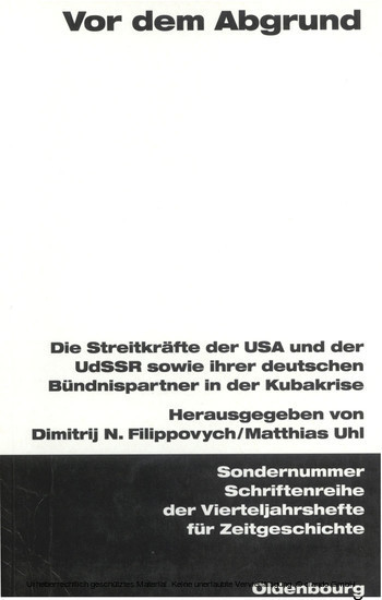 Vor dem Abgrund main product photo