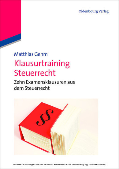 Klausurtraining Steuerrecht main product photo