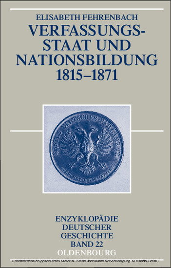 Verfassungsstaat und Nationsbildung 1815-1871 main product photo