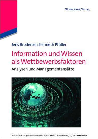 Information und Wissen als Wettbewerbsfaktoren main product photo