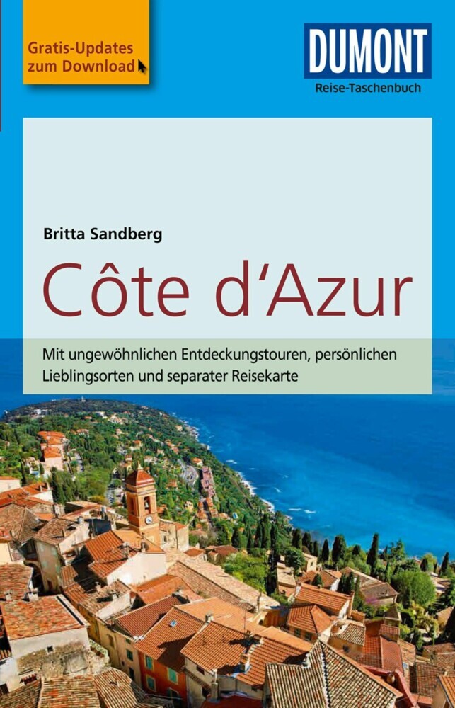DuMont Reise-Taschenbuch Reiseführer Côte d'Azur main product photo