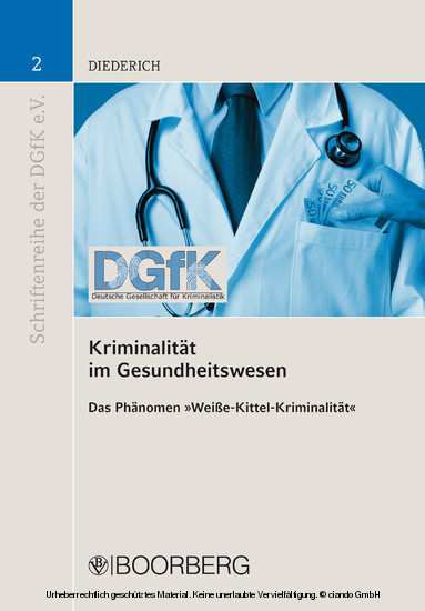 Kriminalität im Gesundheitswesen main product photo