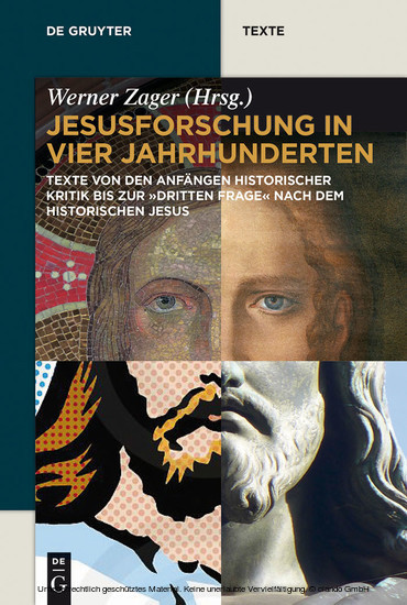 Jesusforschung in vier Jahrhunderten main product photo