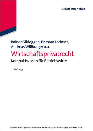 Wirtschaftsprivatrecht main product photo