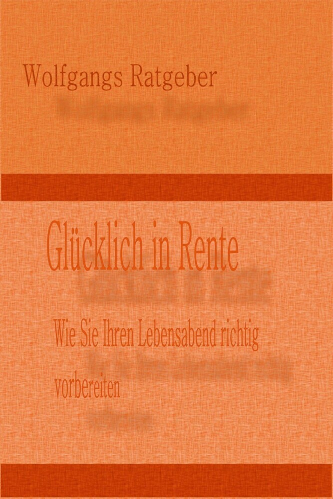 Glücklich in Rente main product photo