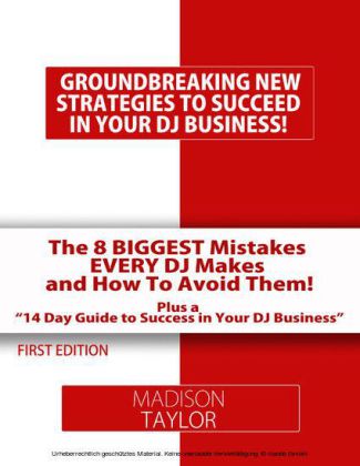The 8 Biggest Mistakes Every DJs Makes And How To Avoid Them main product photo