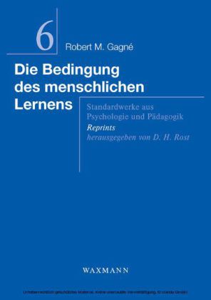 Die Bedingung des menschlichen Lernens main product photo