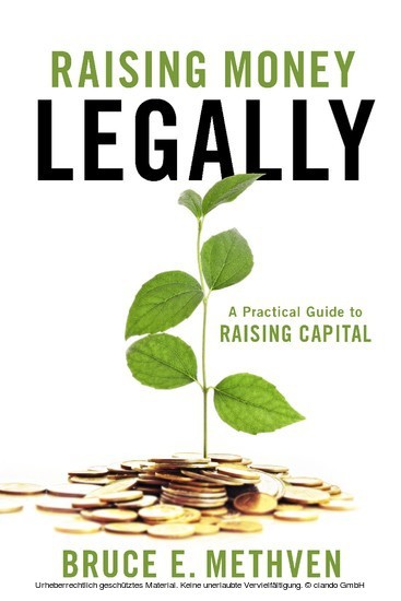 Raising Money - Legally main product photo