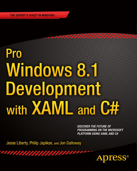 Pro Windows 8.1 Development with XAML and C# main product photo