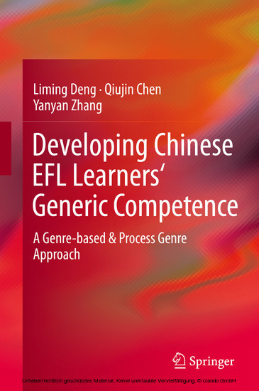 Developing Chinese EFL Learners' Generic Competence main product photo