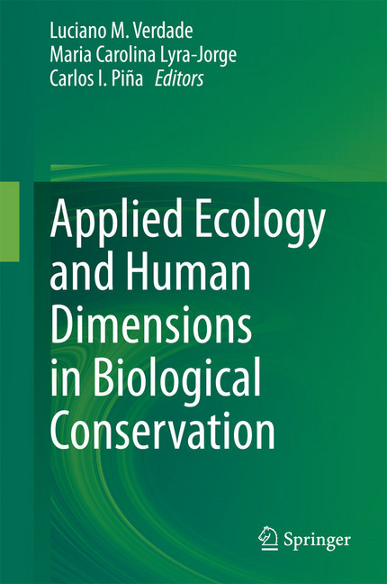 Applied Ecology and Human Dimensions in Biological Conservation main product photo