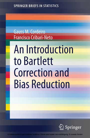 An Introduction to Bartlett Correction and Bias Reduction main product photo