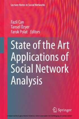 State of the Art Applications of Social Network Analysis