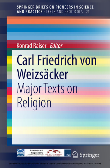 Carl Friedrich von Weizsäcker: Major Texts on Religion main product photo