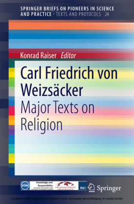 Carl Friedrich von Weizsäcker: Major Texts on Religion