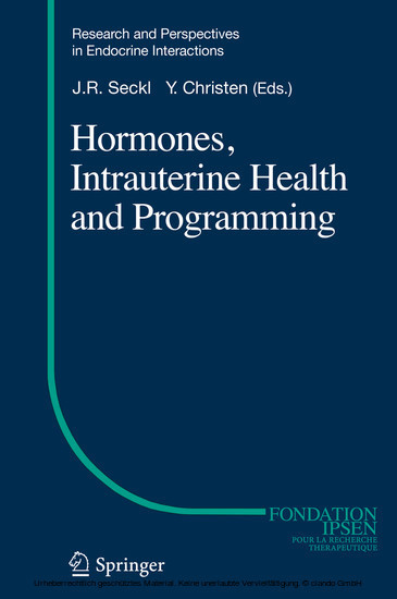 Hormones, Intrauterine Health and Programming main product photo