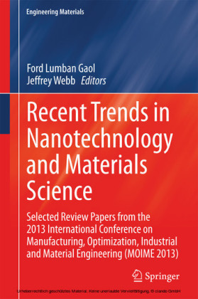 Recent Trends in Nanotechnology and Materials Science