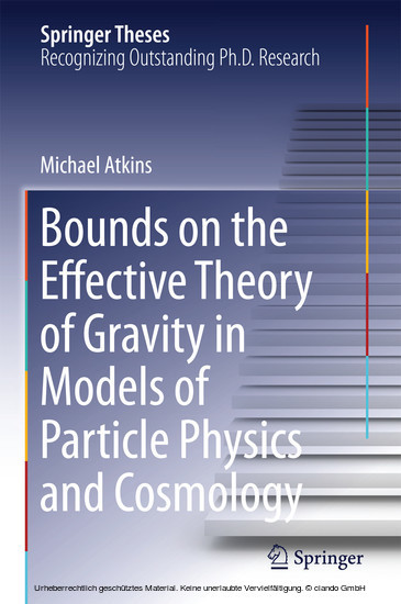 Bounds on the Effective Theory of Gravity in Models of Particle Physics and Cosmology main product photo