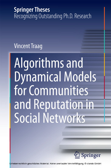 Algorithms and Dynamical Models for Communities and Reputation in Social Networks main product photo