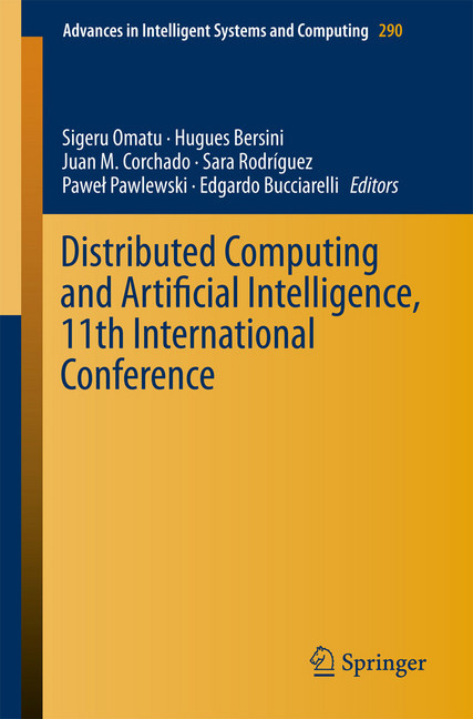 Distributed Computing and Artificial Intelligence, 11th International Conference main product photo