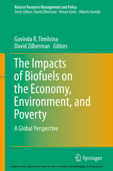 The Impacts of Biofuels on the Economy, Environment, and Poverty main product photo